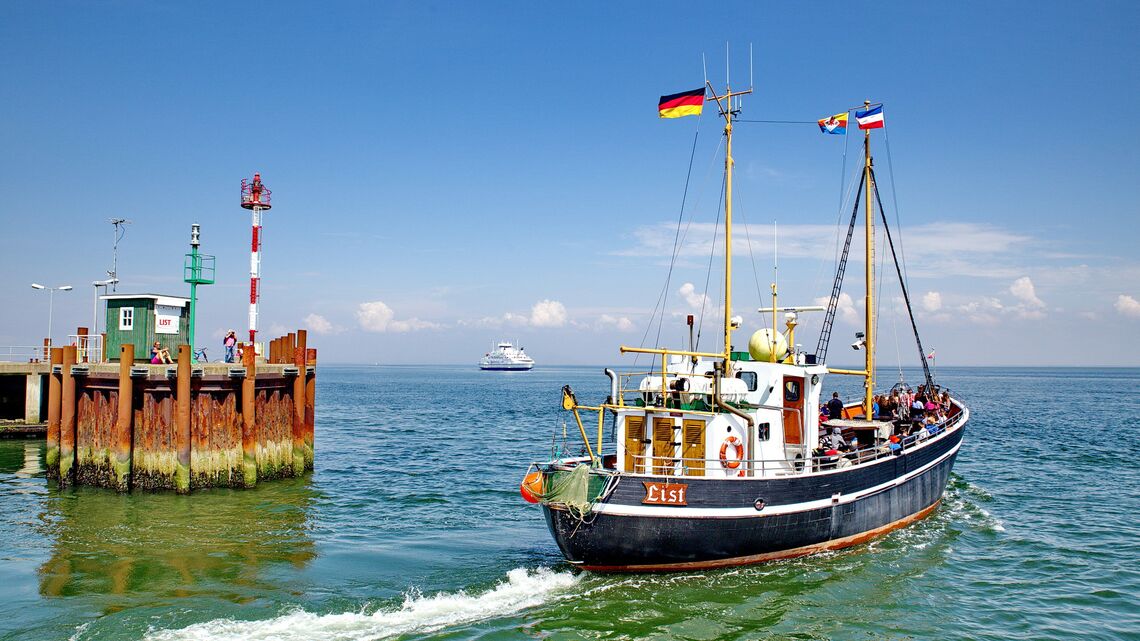 Schiffsausflug auf Sylt