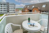 Westbalkon mit Blick auf die Dünen