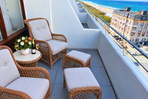 Westbalkon mit Meerblick